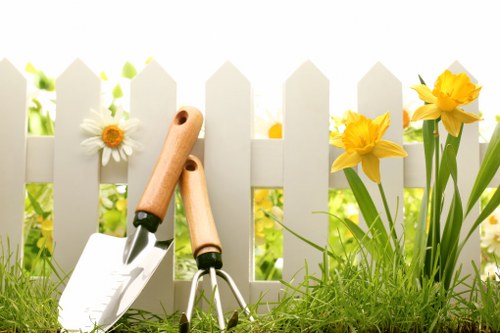 Rotherhithe landscapers designing a garden